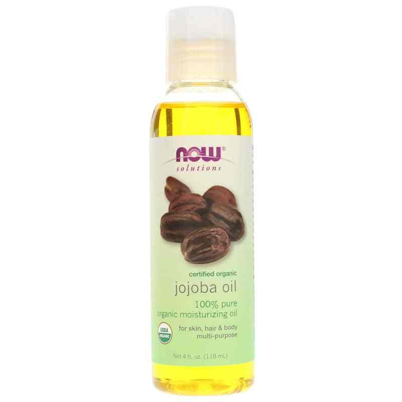 Jojoba Oil Certified Organic, 4 Oz, by NOW Foods