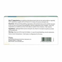 Key-E Natural Vitamin E Suppositories, 24 Suppositories, by Carlson Labs, image #2