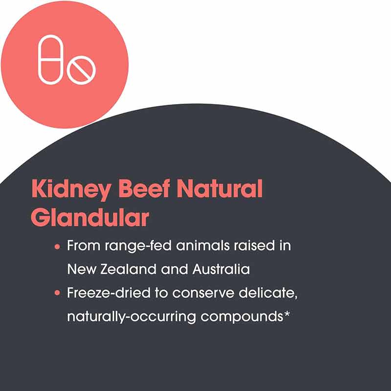 Kidney Beef Natural Glandular, by Allergy Research Group, image #4