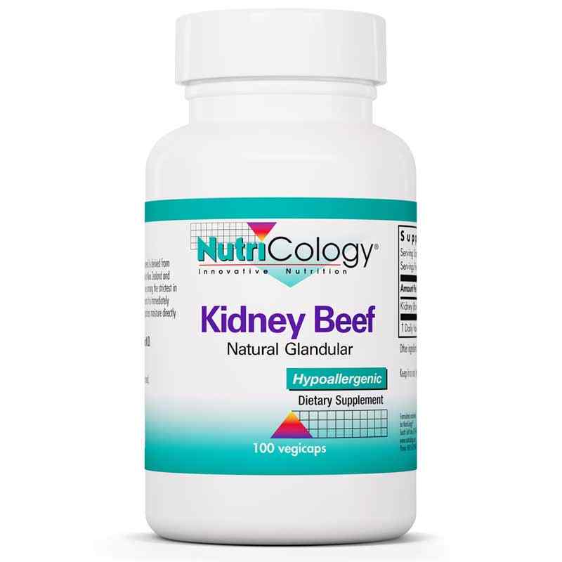 Kidney Beef Natural Glandular, by Nutricology