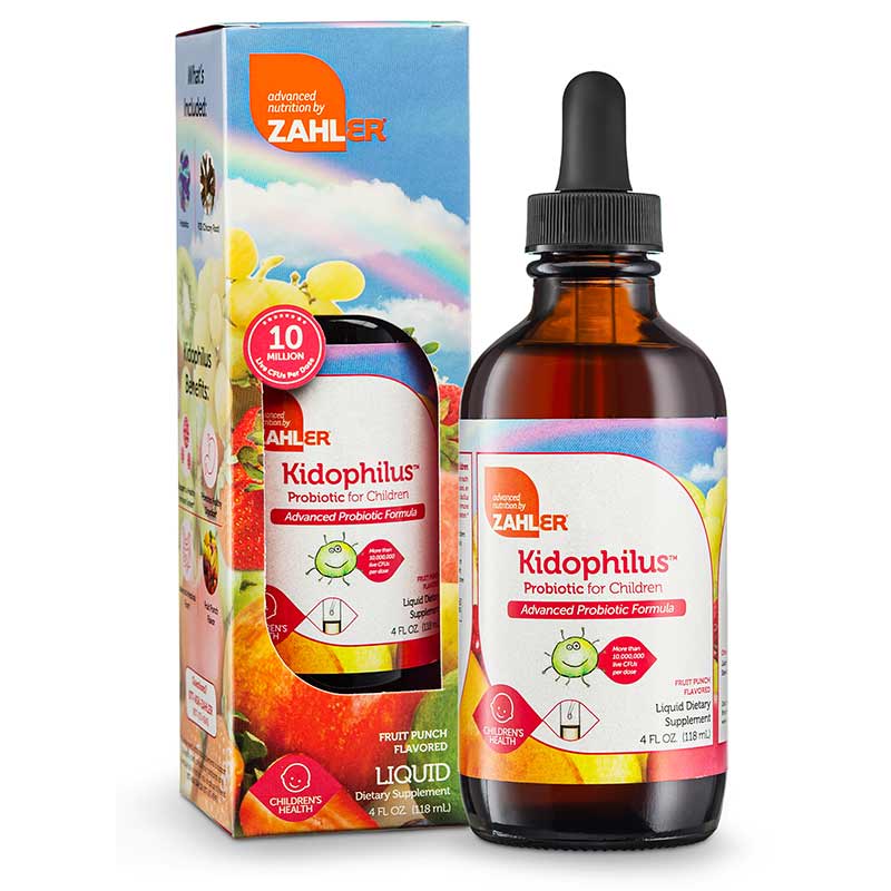 Kidophilus Probiotic for Children Liquid, by Zahler