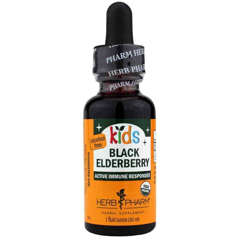 Kids Black Elderberry Extract, 1 Oz, by Herb Pharm