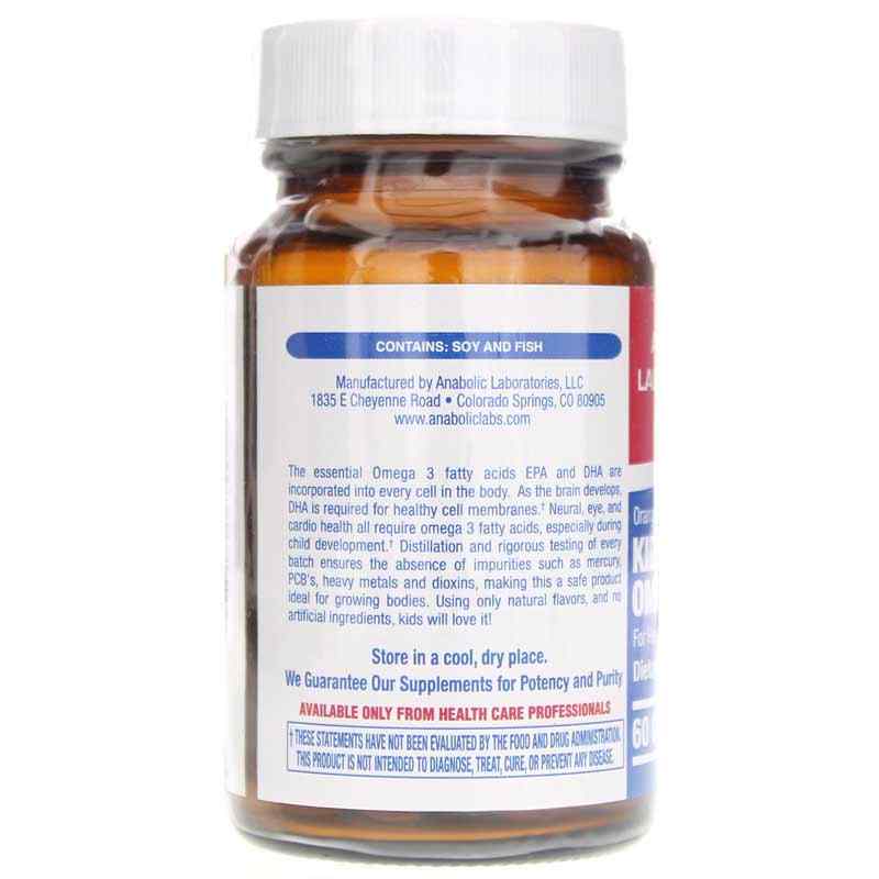Kids Chewable Omega 3 Pearls, by Anabolic Laboratories, image #3