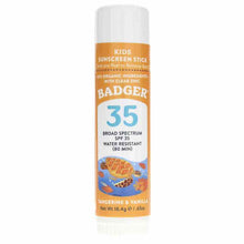 Kids Clear Zinc SPF 35 Sunscreen Stick, by Badger