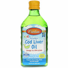 Kid's Cod Liver Oil Omega-3s, Lemon, by Carlson Labs