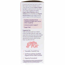 Kids Cough & Mucus Immune Syrup, by Garden of Life mykind Organics, image #4