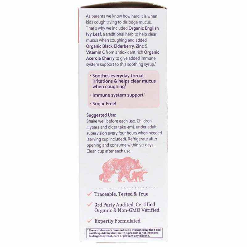 Kids Cough & Mucus Immune Syrup, by Garden of Life mykind Organics, image #4