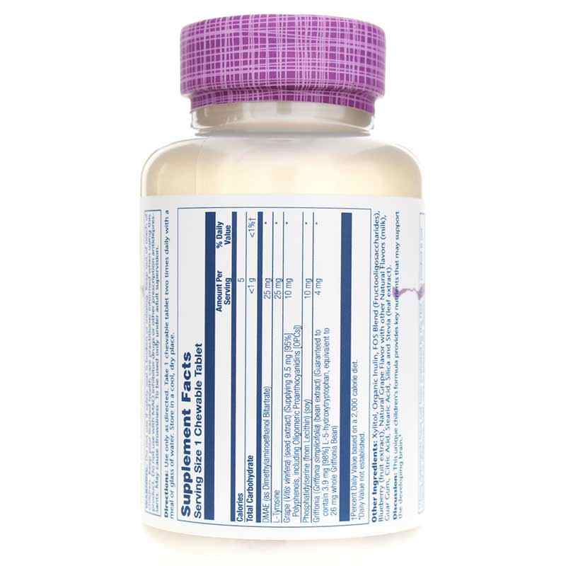 Kids Focus Chewables Grape Flavor, by Solaray, image #3