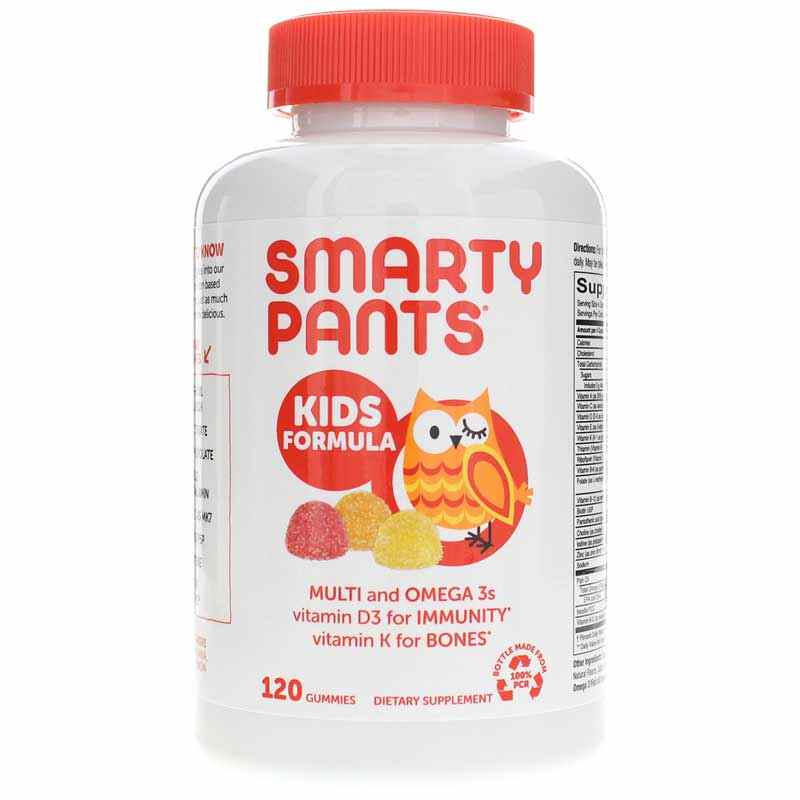 Kids Formula, Multi Flavor, 120 Gummies, by SmartyPants Vitamins