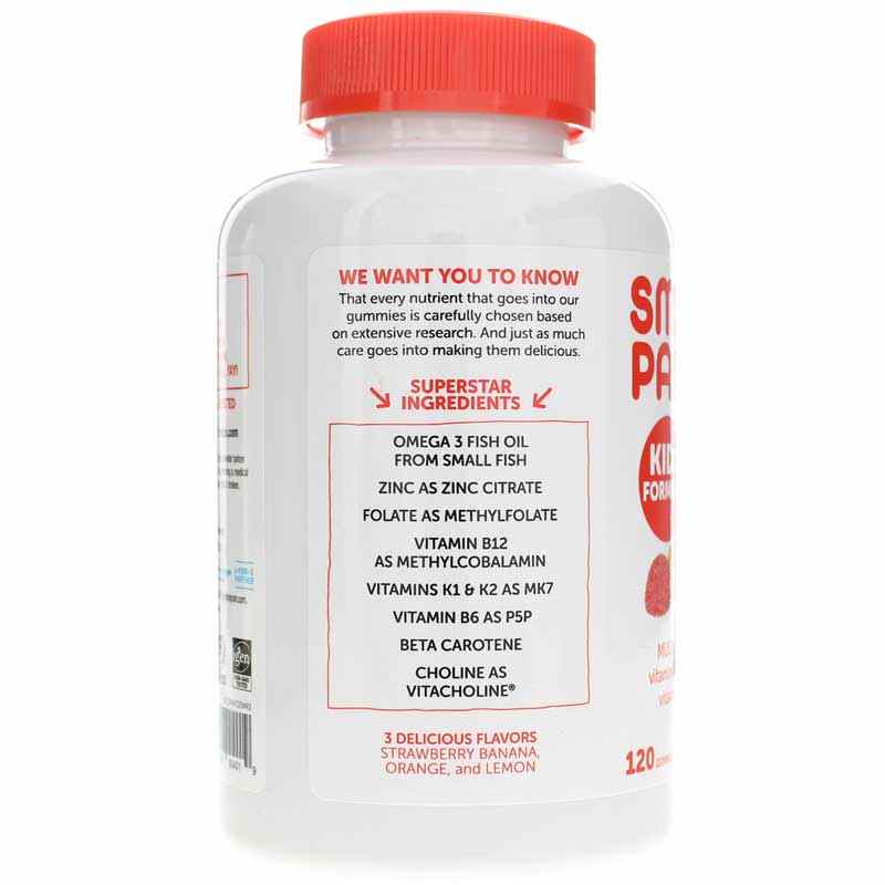 Kids Formula, Multi Flavor, 120 Gummies, by SmartyPants Vitamins, image #4