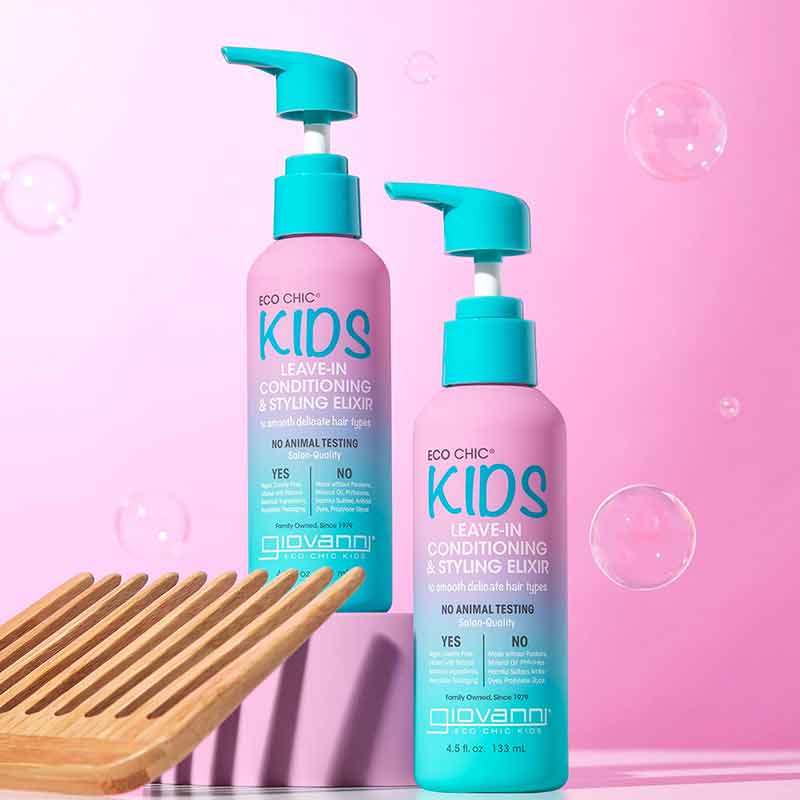 Kids Leave-In Conditioning & Styling Elixir, by Giovanni, image #3