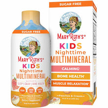 Kids Liquid Nighttime Multimineral, Peaches & Cream, 15.2 Oz, by MaryRuth's Organics