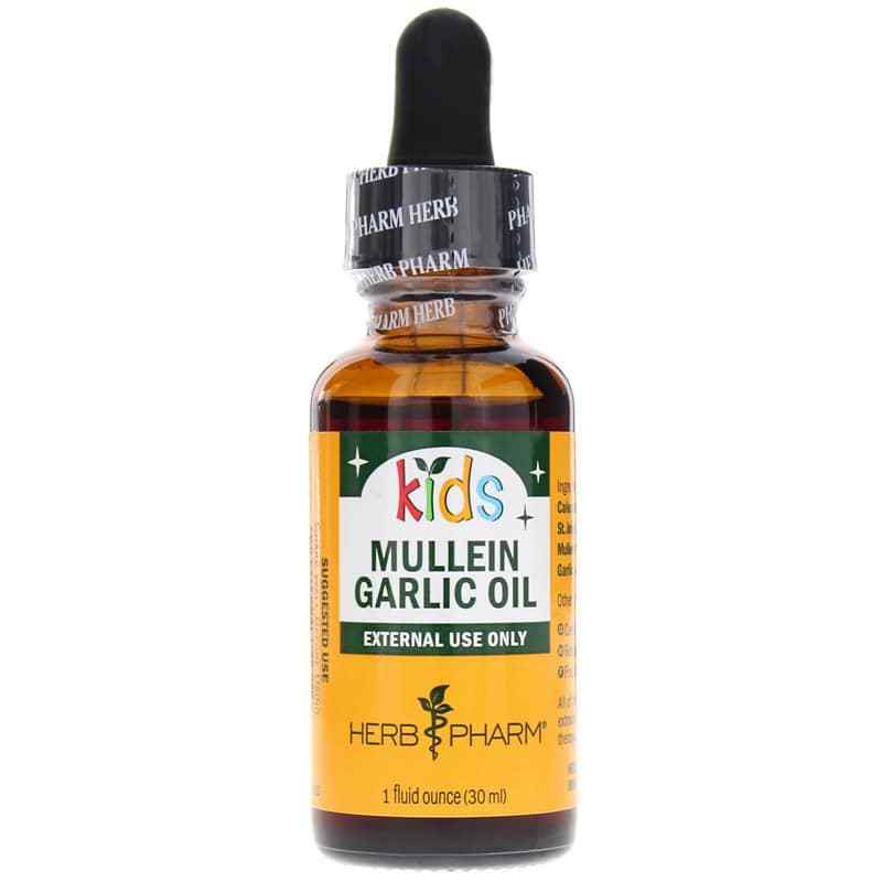 Kids Mullein Garlic Oil, by Herb Pharm