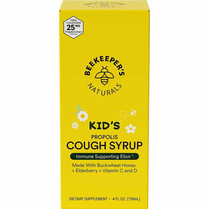 Kids Propolis Cough Syrup, by Beekeeper's Naturals, image #3