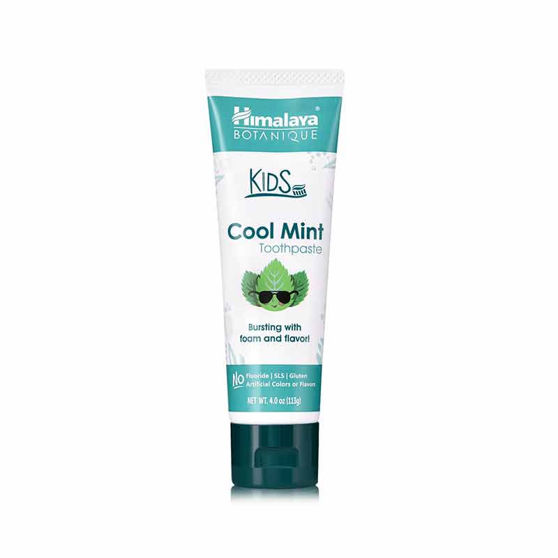 Kids Toothpaste, Cool Mint, 4 Oz, by Himalaya
