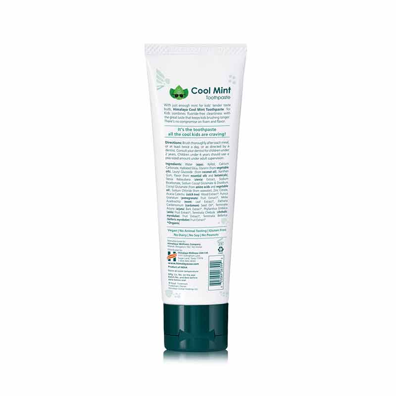 Kids Toothpaste, Cool Mint, 4 Oz, by Himalaya, image #2