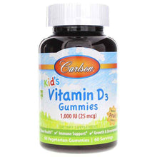 Kid's Vitamin D3 Gummies 1000 IU, by Carlson Labs