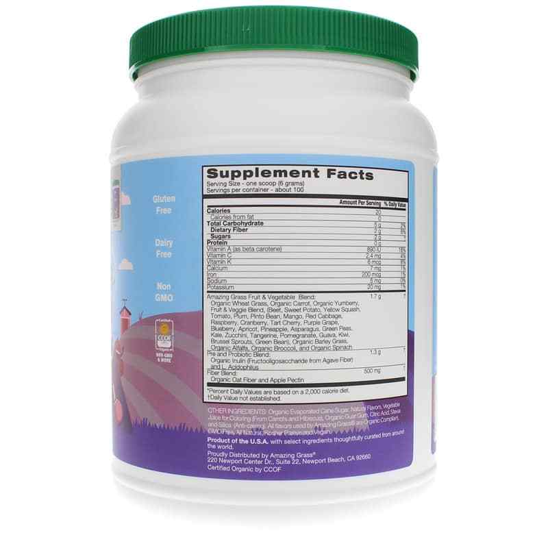 Kidz Superfood, Berry Blast, 100 Servings, by Amazing Grass, image #2