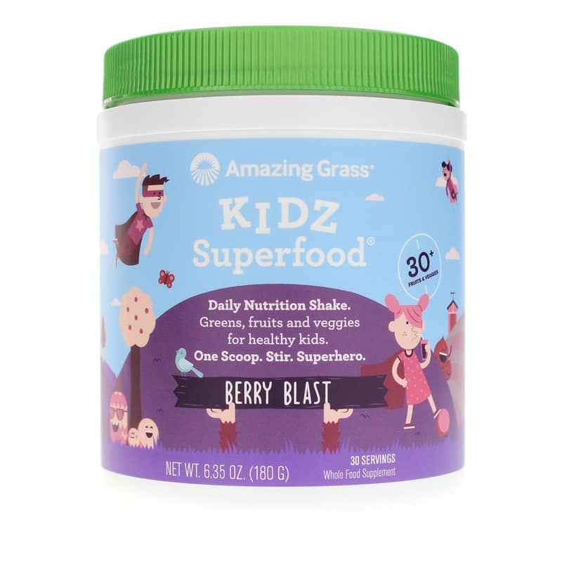 Kidz Superfood, Berry Blast, 30 Servings, by Amazing Grass