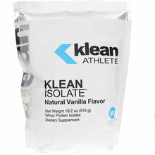 Klean Isolate Whey Protein, Vanilla, 18.2 Oz, by Klean Athlete