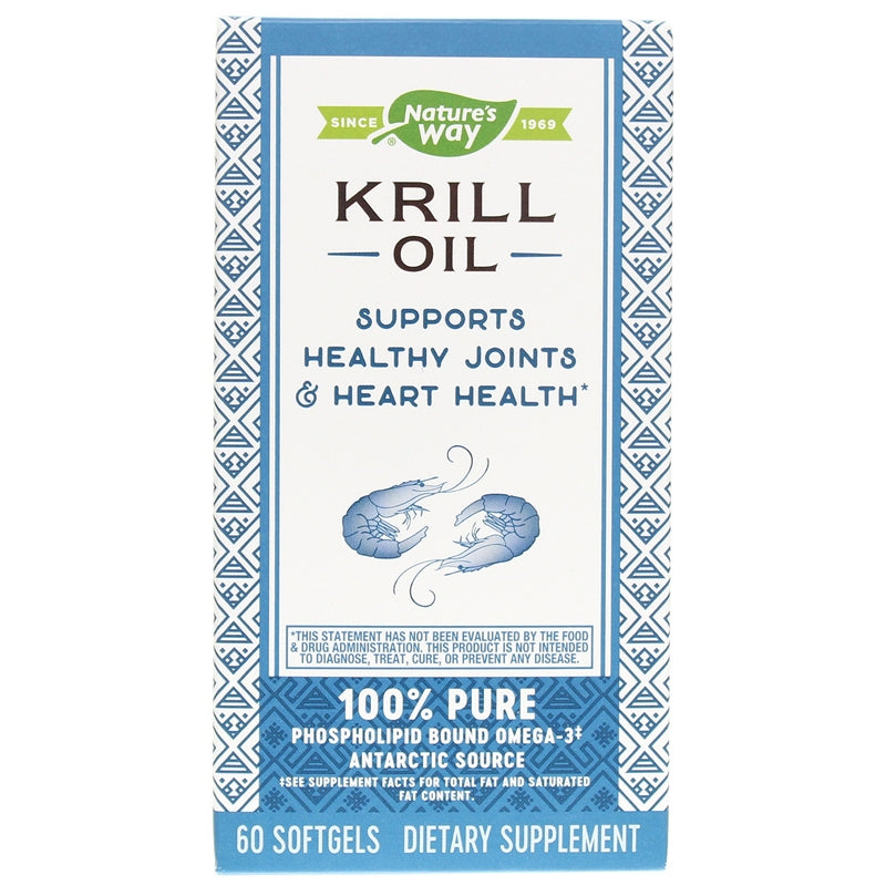 Krill Oil 500 Mg, 60 Softgels, by Natures Way