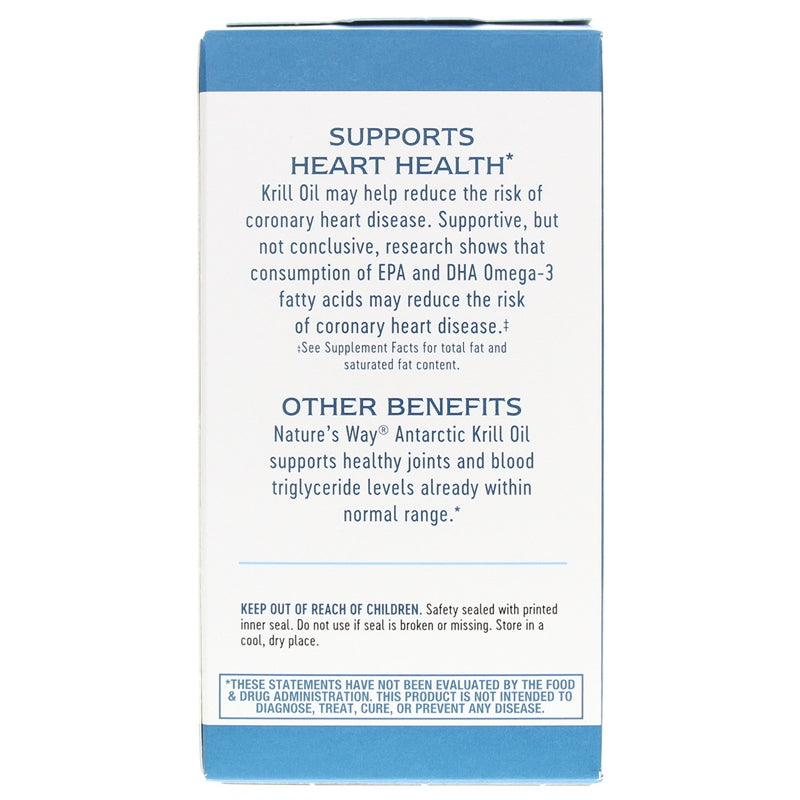 Krill Oil 500 Mg, 60 Softgels, by Natures Way, image #3