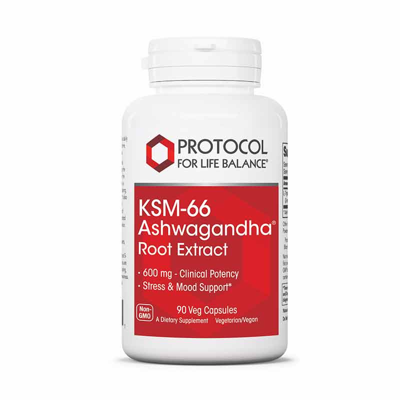 KSM-66 Ashwagandha, by Protocol For Life Balance