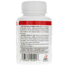 Kyolic Formula 101 Stress & Fatigue Relief, 100 Capsules, by Kyolic, image #3