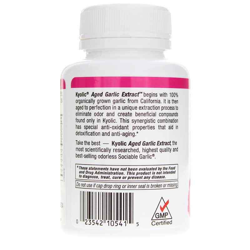 Kyolic Formula 105 Detox & AntiAging, 100 Capsules, by Kyolic, image #3