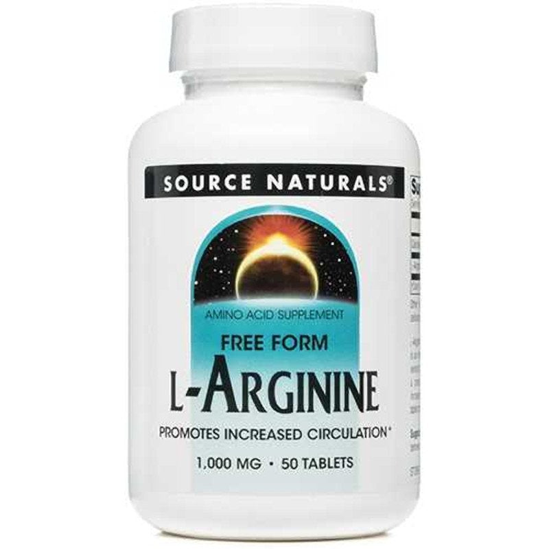 L-Arginine 1000 Mg, by Source Naturals