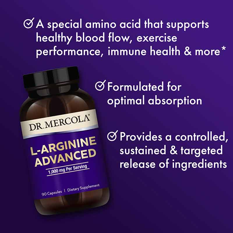 L-Arginine Advanced 1000 Mg, by Dr. Mercola, image #4