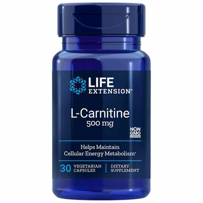 L-Carnitine 500 Mg, by Life Extension