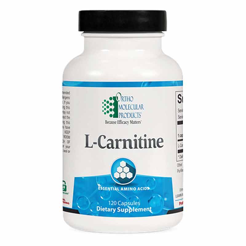 L-Carnitine, 120 Capsules, by Ortho Molecular