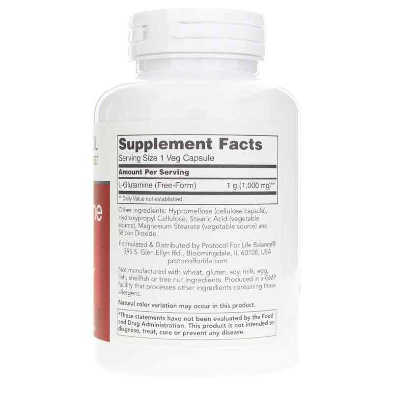L-Glutamine 1000 Mg, by Protocol For Life Balance, image #2