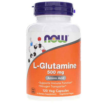 L-Glutamine 500 Mg, by NOW Foods