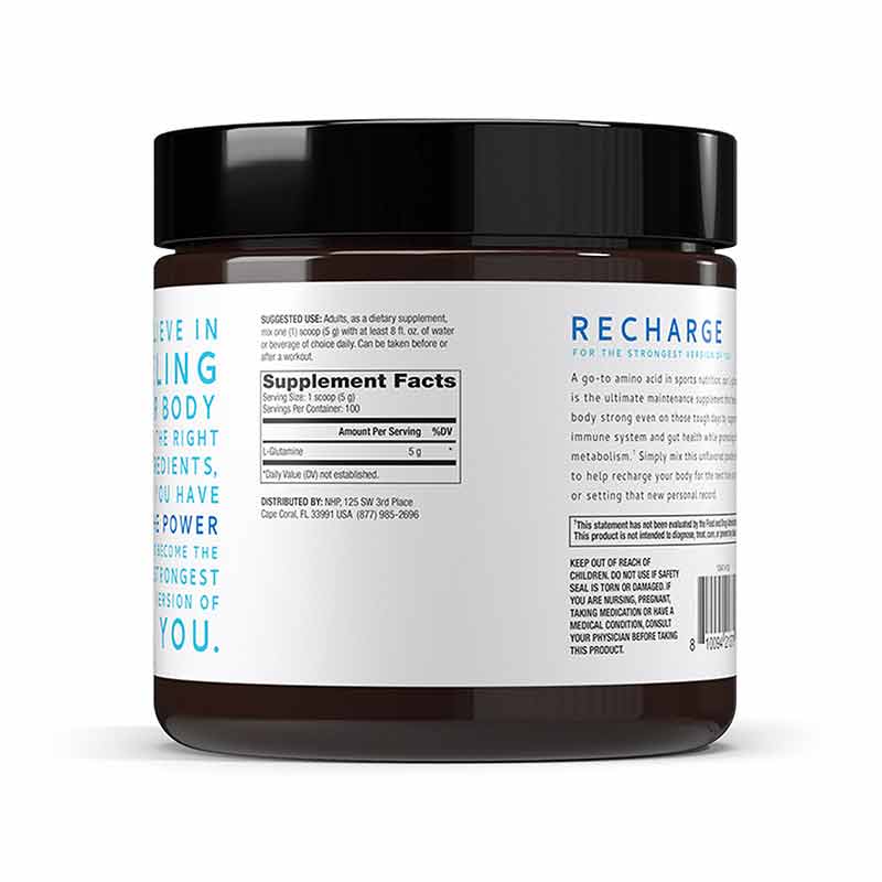 L-Glutamine, Unflavored, 100 Servings, by Pure Power, image #2