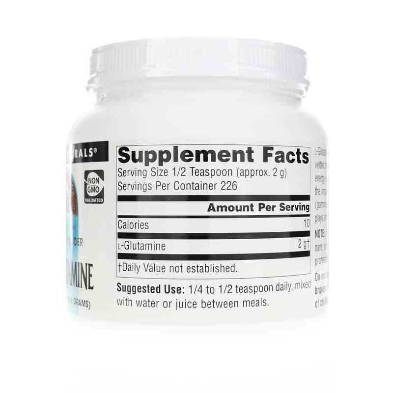 L-Glutamine Free-Form Powder, 16 Oz, by Source Naturals, image #2