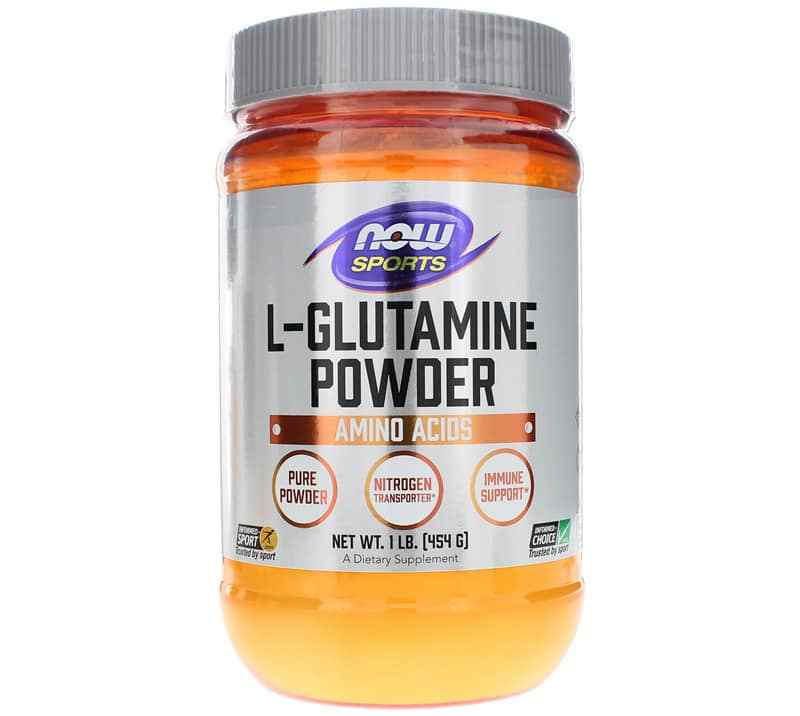 L-Glutamine Powder, 1 Lb, by NOW Foods
