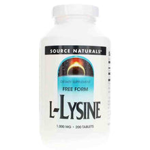 L-Lysine 1000 Mg, 200 Tablets, by Source Naturals