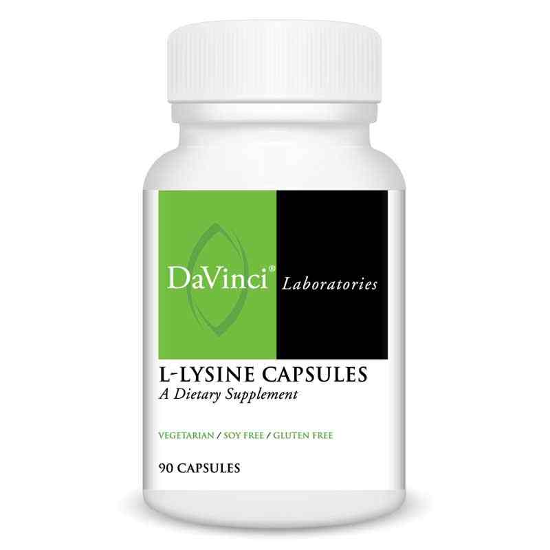 L-Lysine 500 Mg, by DaVinci Labs