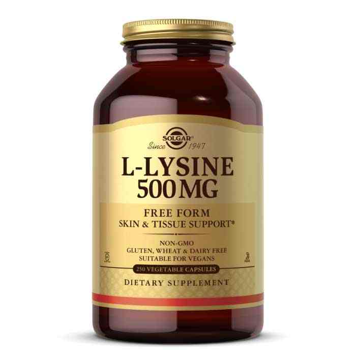 L-Lysine 500 Mg, by Solgar