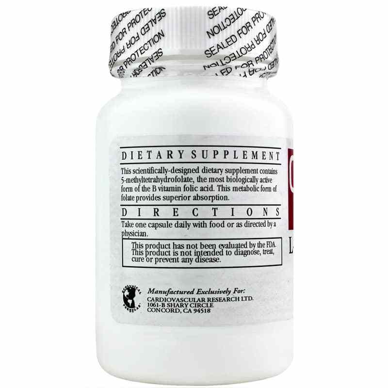 L-Methylfolate 1000 Mcg, by Cardiovascular Research, image #3