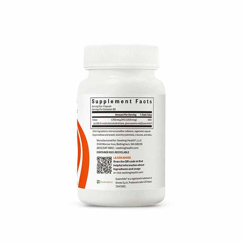 L-Methylfolate 1 Mg, by Seeking Health, image #3