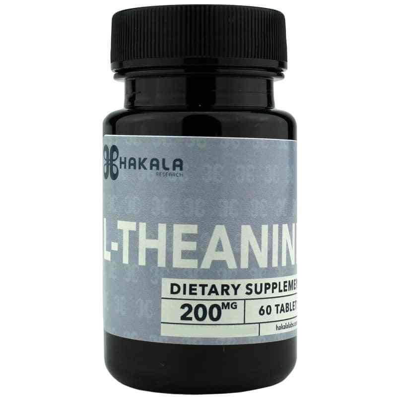L-Theanine 200 Mg, 60 Tablets, by Hakala Research