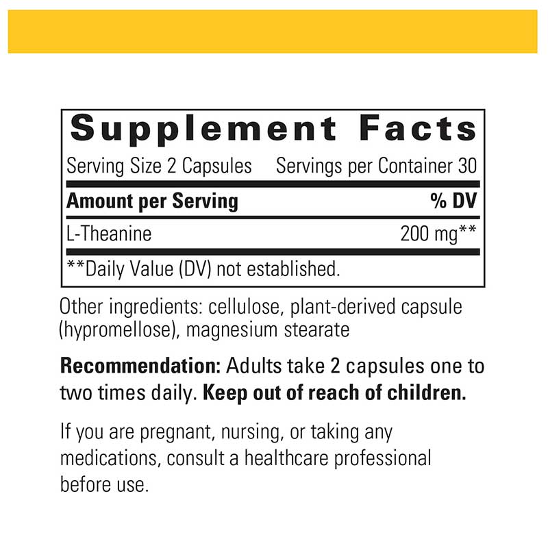 L-Theanine, by Integrative Therapeutics, image #4