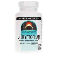 L-Tryptophan 500 Mg Capsules, by Source Naturals
