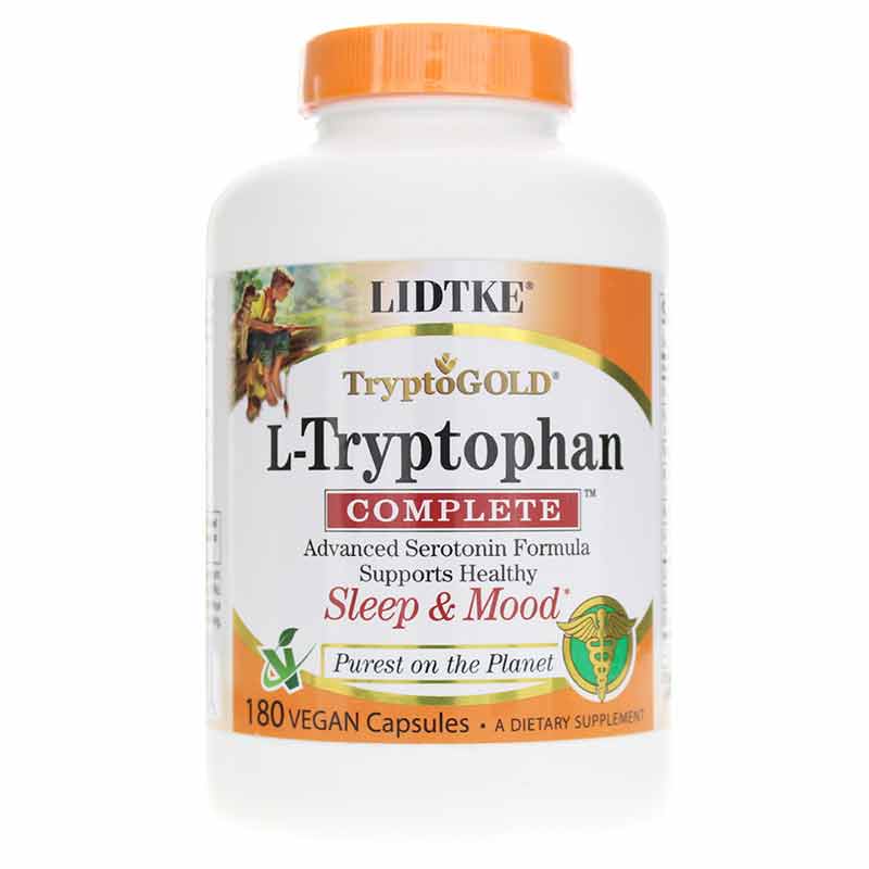 L-Tryptophan Complete, 180 Veg Capsules, by Lidtke