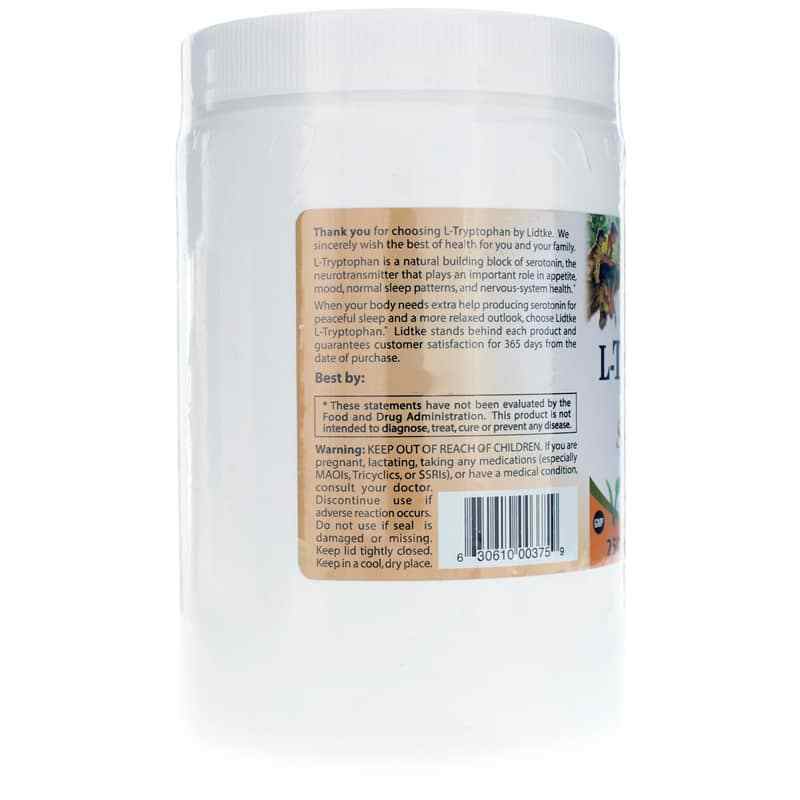 L-Tryptophan Powder 500 Mg, by Lidtke, image #3