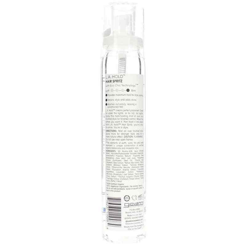 L.A. Hold Hair Spritz, 5 Oz, by Giovanni, image #2
