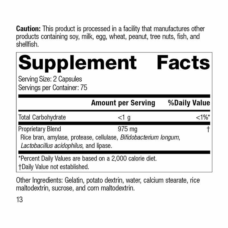 Lact-Enz, 150 Capsules, by Standard Process, image #2